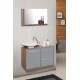 GABINETE BANHEIRO CONJUNTO AZALEIA 80